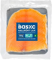 Lax Kallrökt Skivad Upptinad
