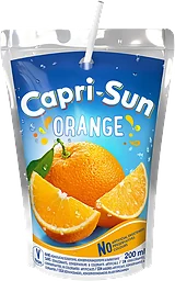 Orange Fruktdryck Påse