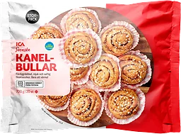 Kanelbullar Fryst
