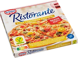 Pizza Ristorante marger pomodoro vegansk Fryst Dr. Oetker