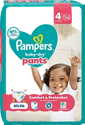 Blöjor Baby Dry Pants 4 9-15 Kg