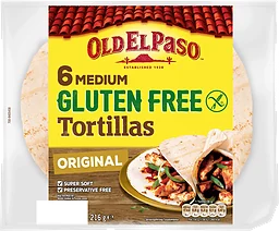 Tacobröd Tortilla Glutenfri 6-p