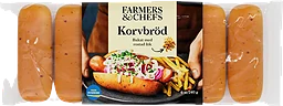 Korvbröd med rostad lök