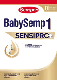 Baby Semp 1 Sensipro Tillskottnä Från 0 Månader