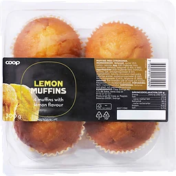 Citronmuffins 4-pack
