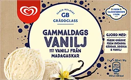 Gammaldags Vanilj Gräddglass