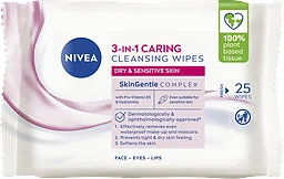 Ansiktsservetter Gentle Cleansing Wipes 25-pack