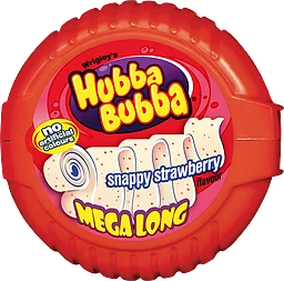 Snappy Strawberry Tuggummi