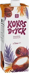 Kokosdryck Vegetabilisk