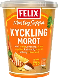 Kyckling Morotssoppa