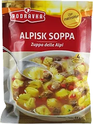 Köttsoppa Alpisk
