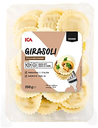 Pasta girasoli svampfyllning vegansk