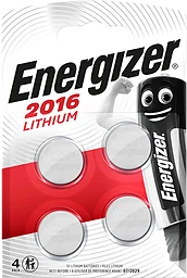 Knappcellsbatteri 2016 4-p