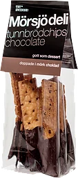Tunnbrödschips Chokladdoppade