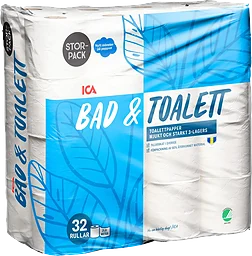 Toalettpapper Bad & Toalett 32-p Miljömärkt