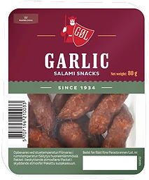 Garlic Salami Snacks