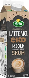 Mjölk Latte Art® Ekologisk 2,6% ®