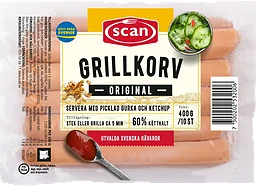 Grillkorv Original 60% Kötthalt