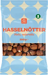 Hasselnötter Hela Naturella