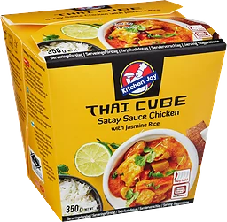 Satay Sauce Chicken Thai Cube