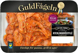 Kyckling Färsk Thai Strimlad Guldfågel