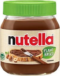 Hasselnötskräm Nutella växtbaserad