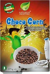 Fullkornsmajspuffar Choklad