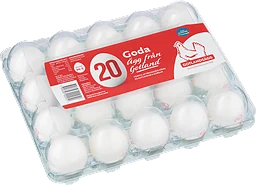 Ägg 20-pack Frigående