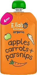Puré Ekologisk Morot/Äppl/Pals