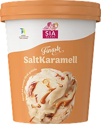 Salt Karamell Vår Finaste Gräddglass