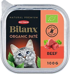 Kattmat Bilanx Paté Oxkött Eko