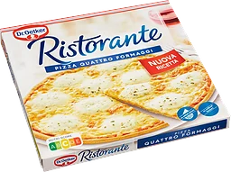 Pizza Ristorante quattro formaggi Dr. Oetker