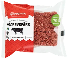 Högrevsfärs Fetthalt 15%