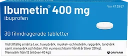 400mg Ibuprofen Tablett