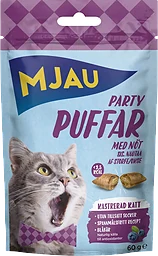 Kattgodis Partypuffar med nöt
