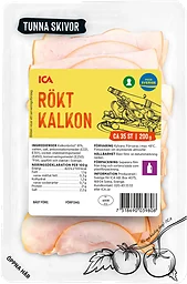 Kalkon Rökt Tunna Skivor