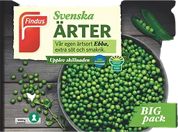 Ärter Fryst