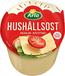 Hushållsost mild 26% ca