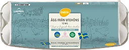 Ägg Frigående Utomhus Medium/large