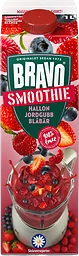 Smoothie Hallon, jordgubb & blåbär