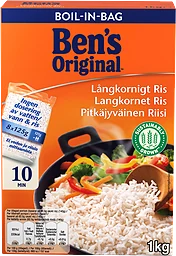 Långkornigt Ris Boil-in-bag 8x125g