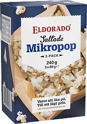 Micropopcorn Saltade 3-pack