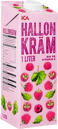 Hallonkräm