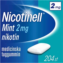 Mint Medicinskt tuggummi 2mg 204-p