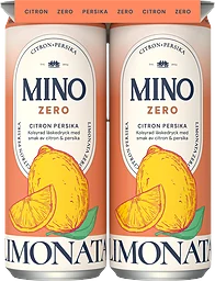 Läsk Zero Citron & persika 4-pack