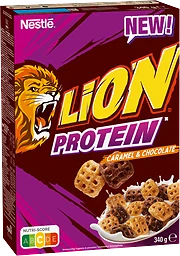 Lions Protein Caramell Choklad Flingor