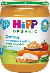 Couscous Grönsaker & Kyckling Från 8 Månader