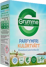 Kulörtvättmedel Parfymfri