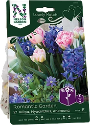 Höstlök Tulpan, hyacint & anemona Romantic garden