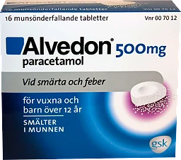 Munsönderfallande Tablett